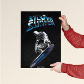 Cosmic Silver Surfer Comic Art Poster